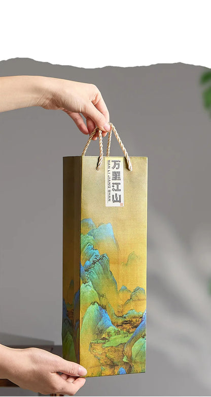 Elegant Porcelain Tea Set for Two – Hand-Painted Artistry