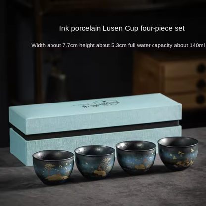 Tea Harmony Crane Master Kung Fu Tea Cup