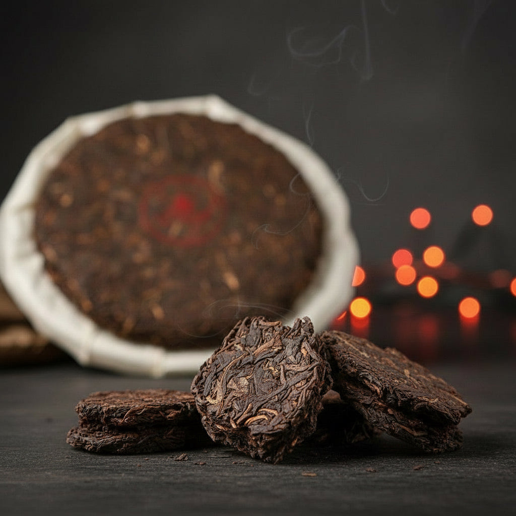 Pu-erh Shu Cha — Aged Tea Cake