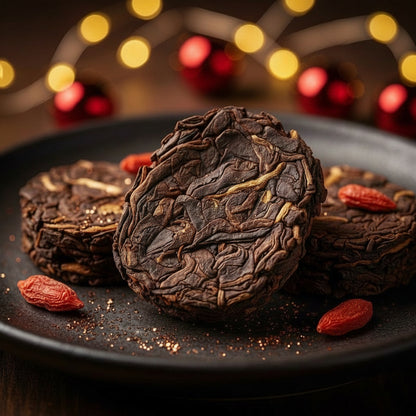 Pu-erh Shu Cha — Aged Tea Cake