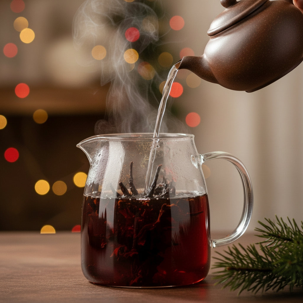 Pu-erh Shu Cha — Aged Tea Cake