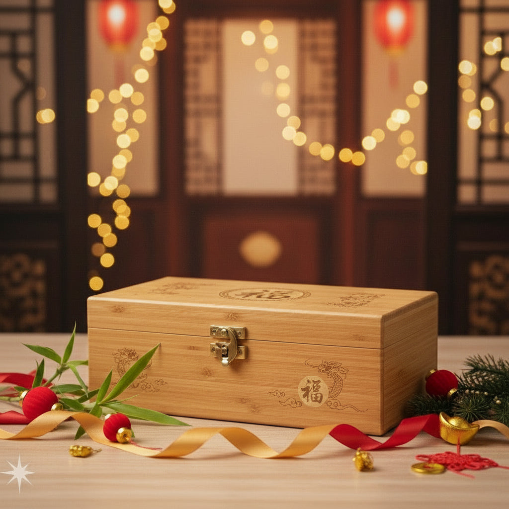 "Golden Harvest" Premium Chinese Green Tea Set