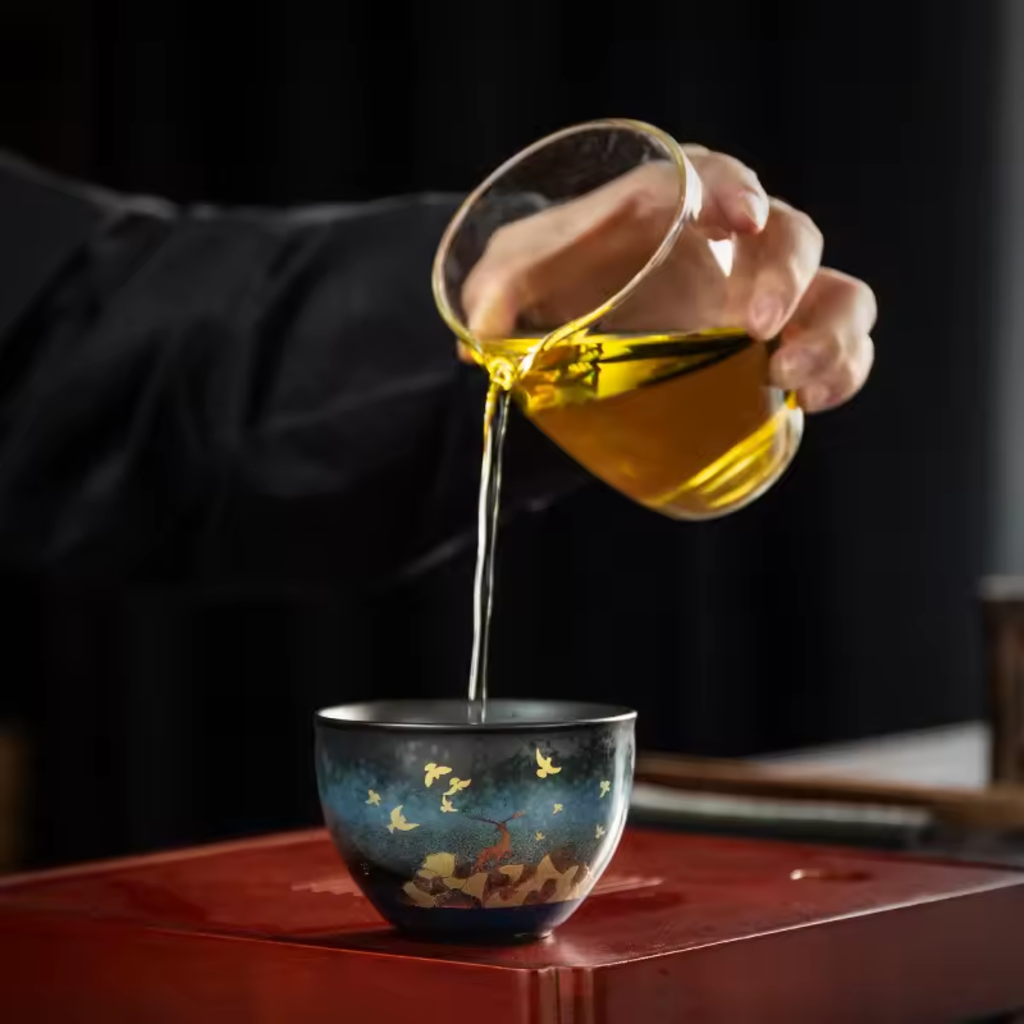 Porcelain Kung Fu Master Tea Cup – Modern Gongfu Personal Cup