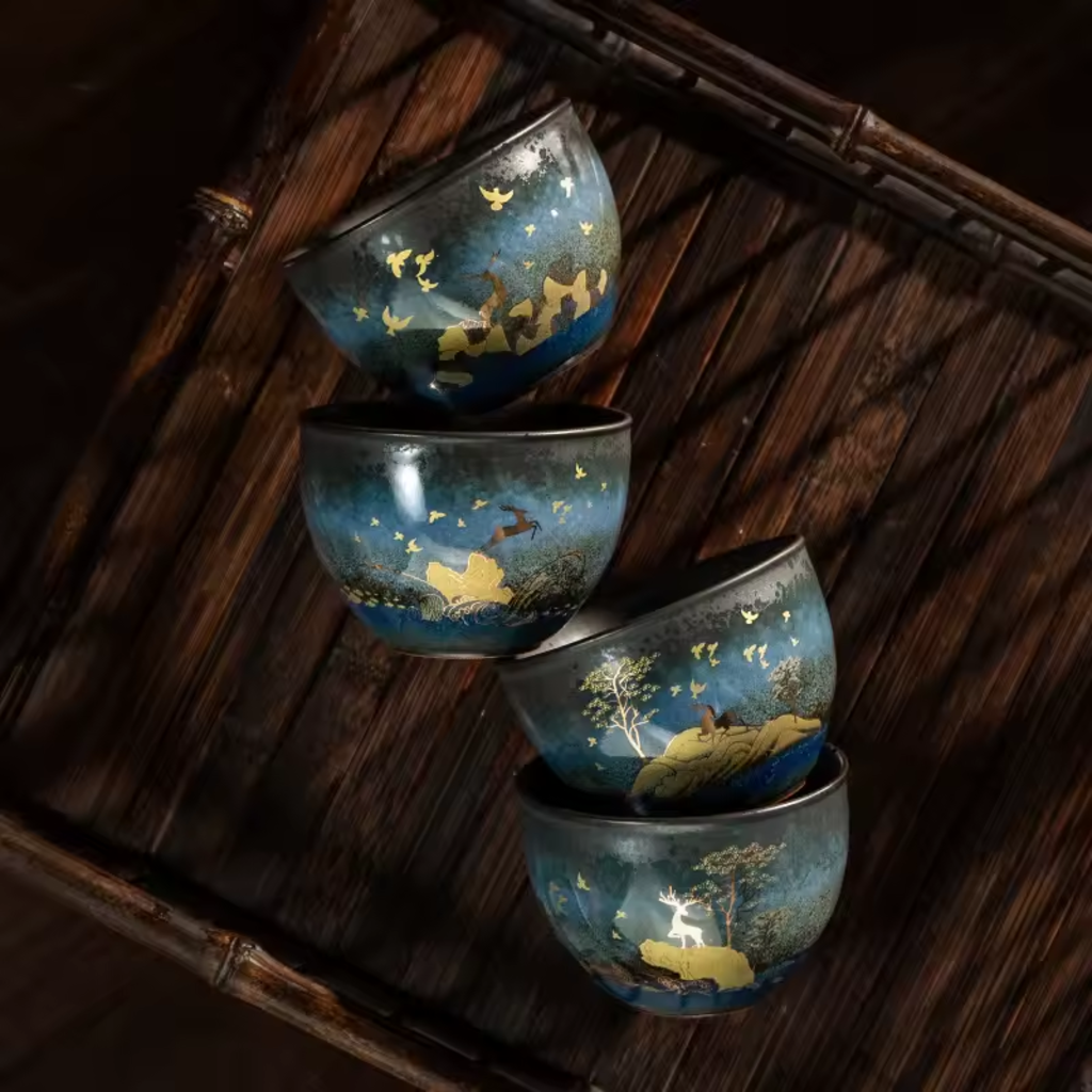 Porcelain Kung Fu Master Tea Cup – Modern Gongfu Personal Cup