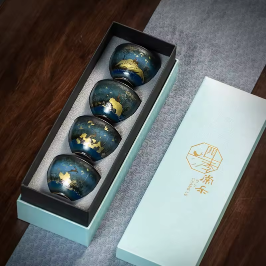 Tea Harmony Crane Master Kung Fu Tea Cup